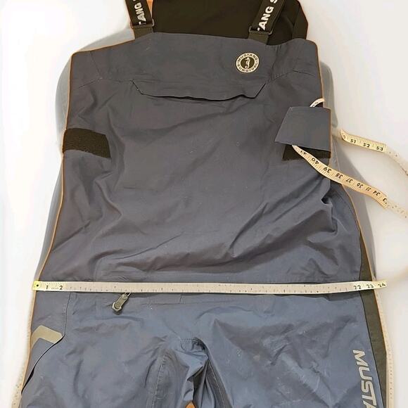 Mustang Survival MP2000 ARC™ Bib - Size Large - Sample Suit Navy/Yellow - Picture 10 of 10